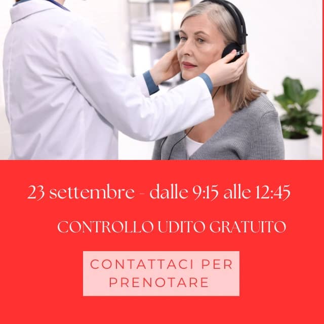 Controllo udito settembre